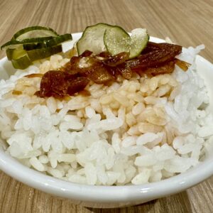 蔥香雞油拌飯